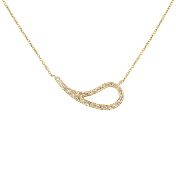 Colgante Aurelia de oro amarillo 18k con brillantes Colgante Aurelia de oro amarillo 18k con brillantes