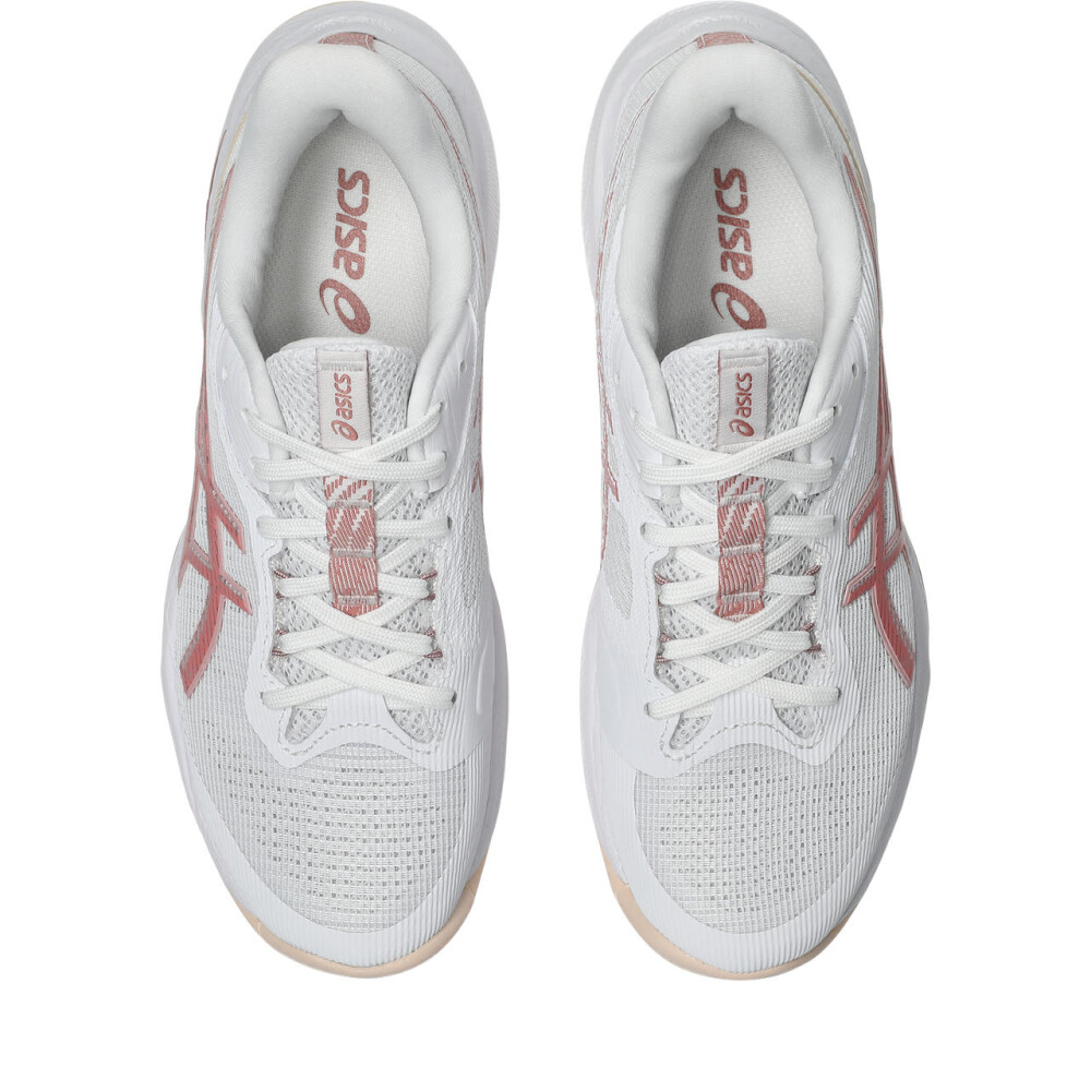 Zapatillas Voley Netburner Ballistic FF 4 Mujer White/rose Rouge