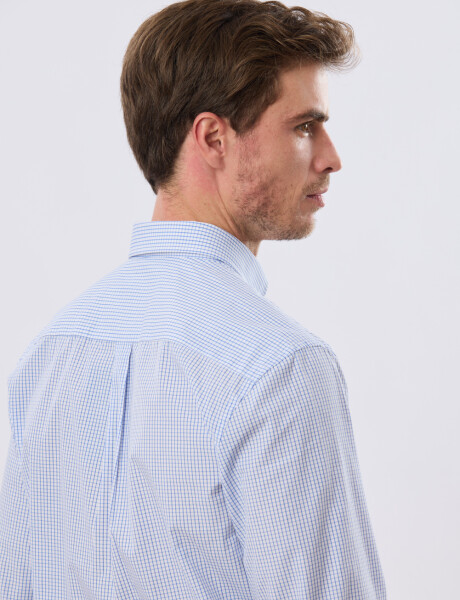 CAMISA CUADROS Azul