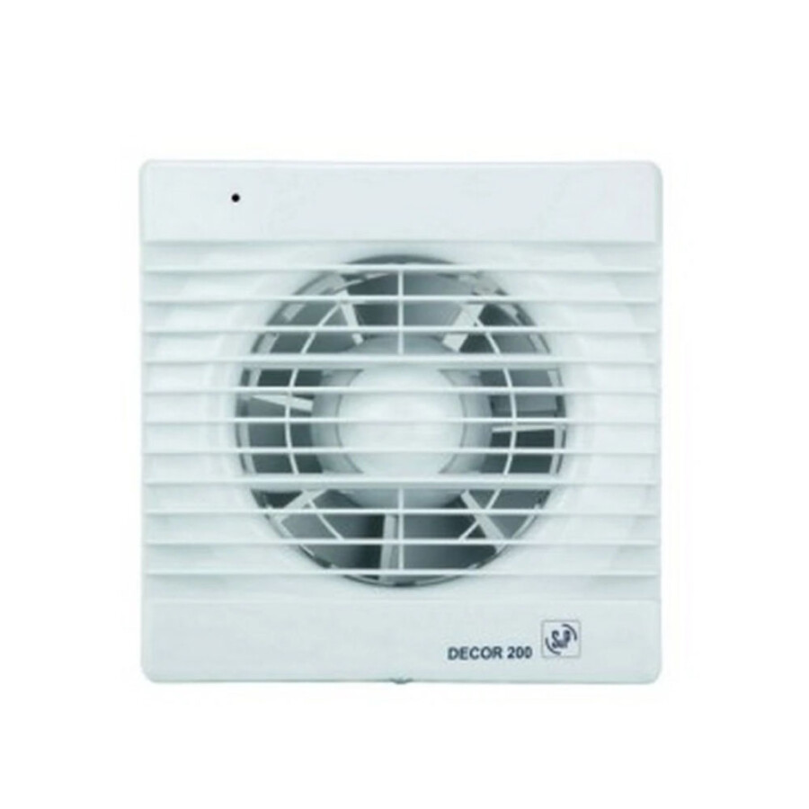 Extractor vidrio/pared con persiana 180m3/h Extractor vidrio/pared con persiana 180m3/h