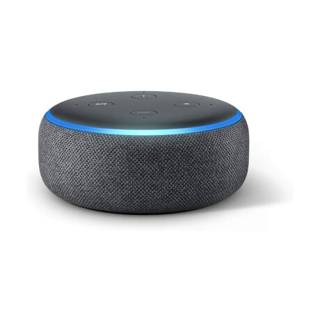 Amazon Echo Dot 3rd Gen Con Asistente Virtual Alexa Carbón 110v/240v Amazon Echo Dot 3rd Gen Con Asistente Virtual Alexa Carbón 110v/240v