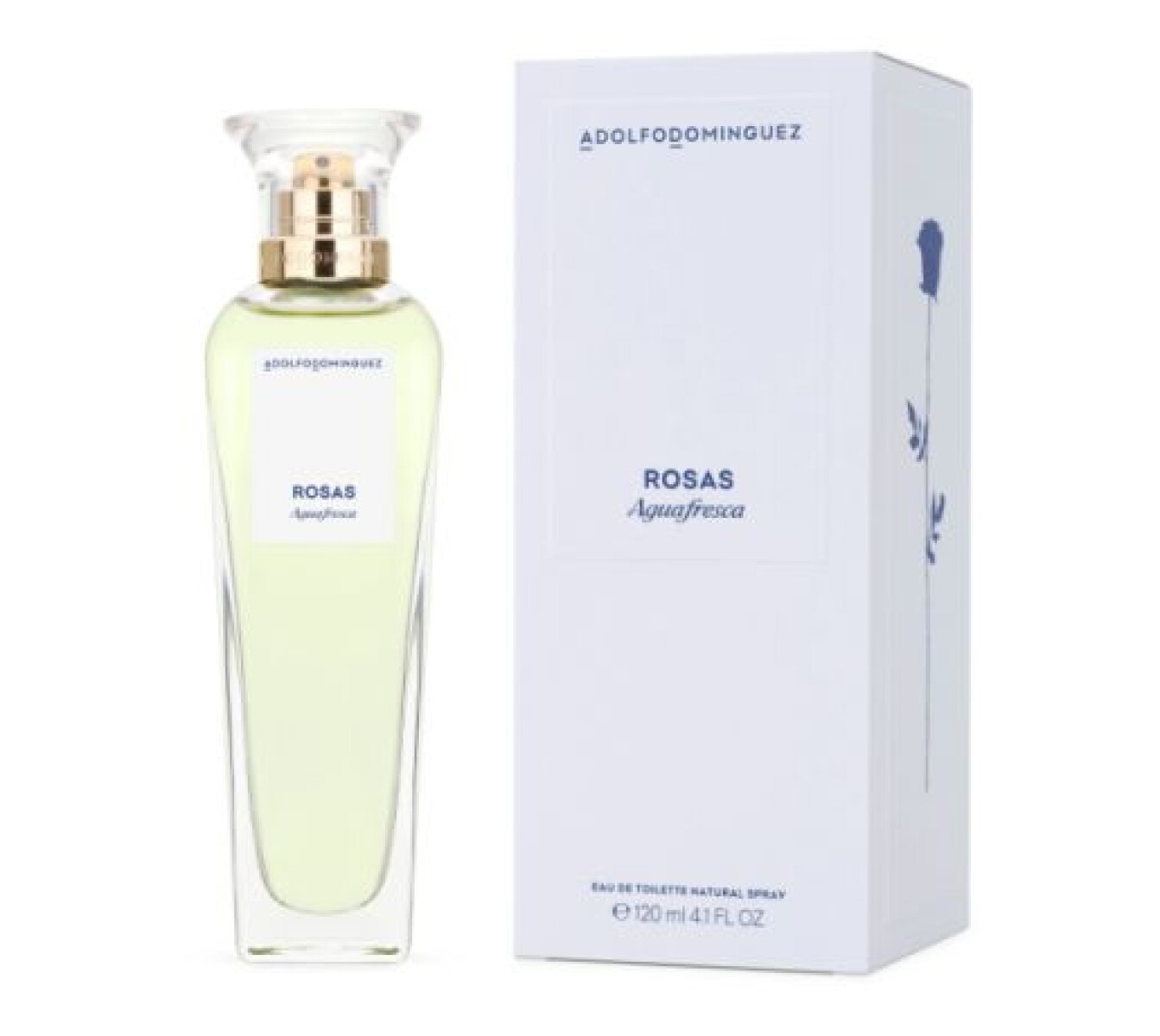 PERFUME ALDOLFO DOMINGUEZ ROSAS AGUA FESCA EDT 120ml 