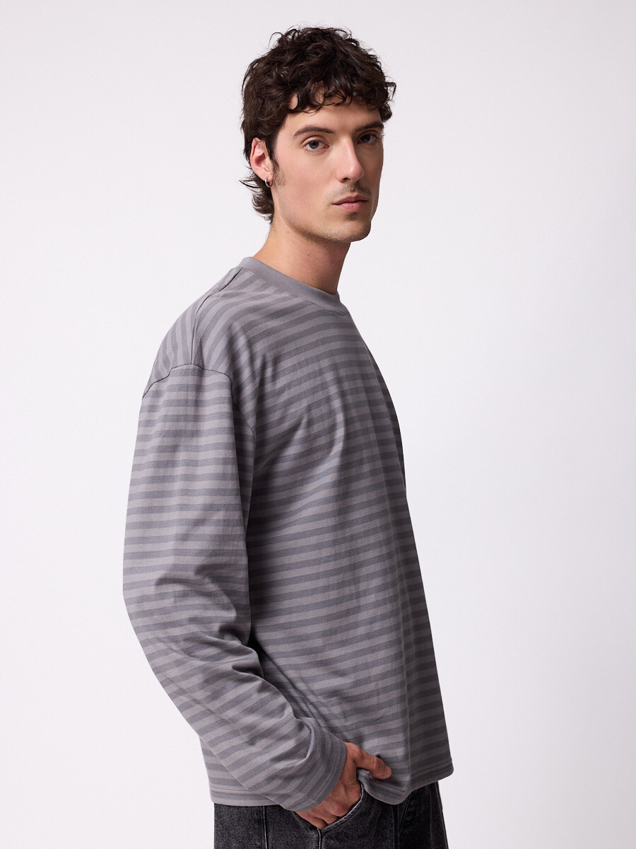 T-SHIRT M/L SIBAN DIXIE Gris