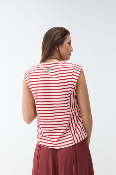 REMERA GOYA Rojo