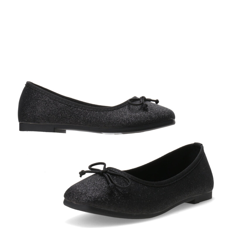 Balerinas de Niña MINI Miss Carol Zapato BONNY ballerina Negro