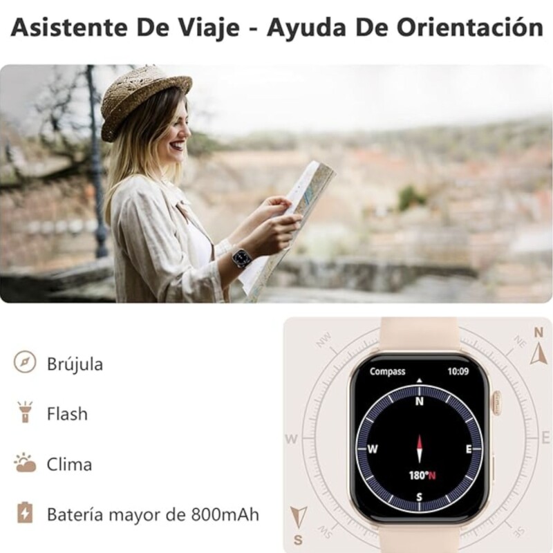 Reloj Inteligente Smartwatch Deportivo Blackview R60 rosado