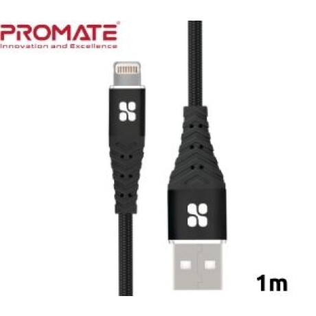 Promate icord-1 cable lightning 1m negro 4326