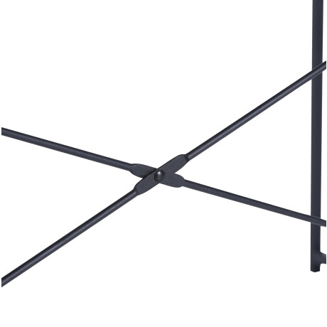Escritorio ASTRUP 60x120 negro Gris oscuro