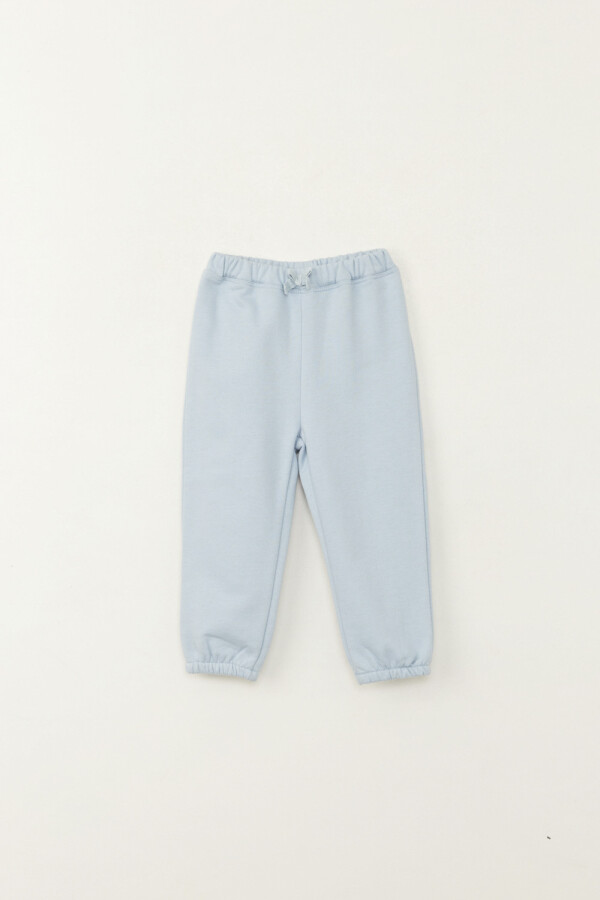 Pantalón deportivo jogger Celeste