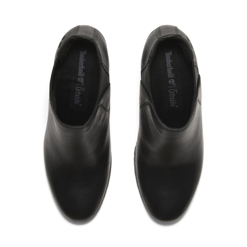 Botas Chelsea Allington Mid Mujer Black Full Grain