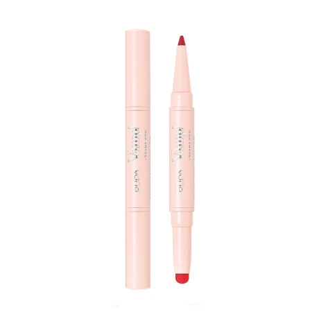 Contorno De Labios Y Brillo Labial Pupa Vamp Creamy Duo True Red Contorno De Labios Y Brillo Labial Pupa Vamp Creamy Duo True Red
