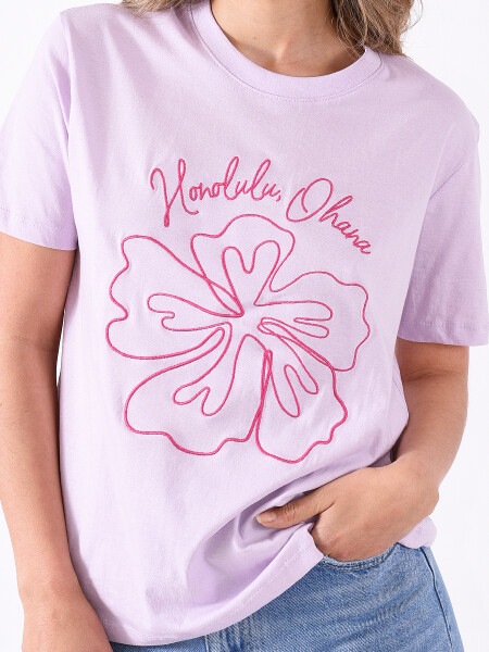 REMERA ALOHA LILA