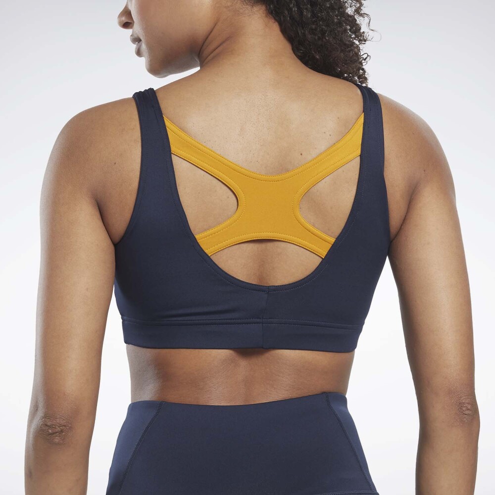 Id Train Big Logo Bra - Mujer Blue