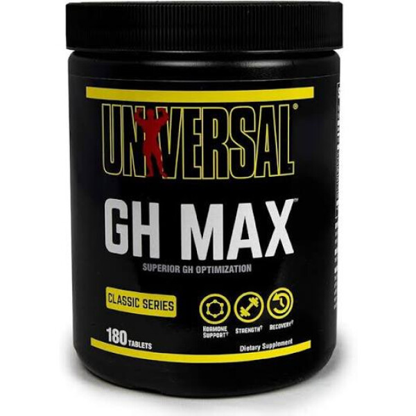GH Max 180 Tabletas | Universal Nutrition | Arginina y Ornitina GH Max 180 Tabletas | Universal Nutrition | Arginina y Ornitina