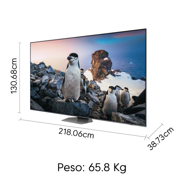 Smart Tv Samsung Qn98q80cag 98" TV 98 SAMSUNG QLED SAQN98Q80CAG