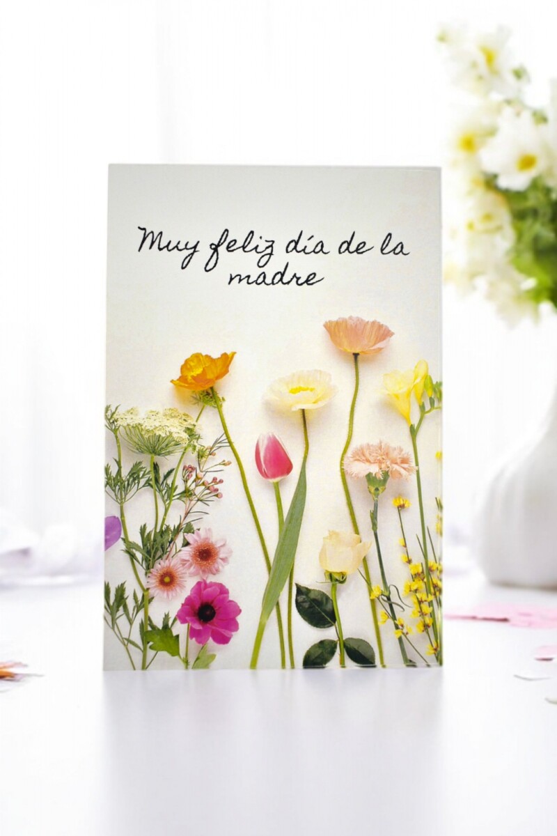 Tarjeta día de la madre 10x15 - DISEÑO 14 