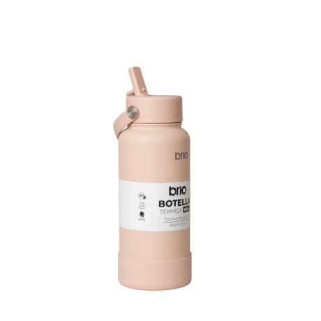 Botella Térmica brio 950ml Acero Inoxidable Salmón