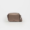 Mini Bag Adisa En Efecto Cuero Graneado Metalizado