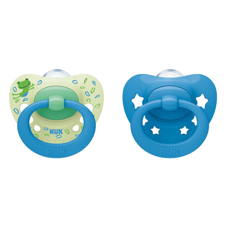 Chupete Nuk Silicona Signature Azul 18 a 36 Meses 2 Unidades Chupete Nuk Silicona Signature Azul 18 a 36 Meses 2 Unidades