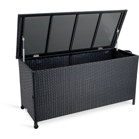 Baúl guardar almohadones YDERUP A133xA64xP55 negro Negro