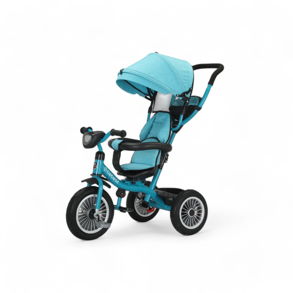 Triciclo 360º Deluxe Bebesit Turquesa 