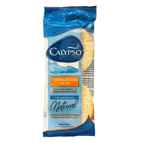 Esponja Desmaquillante Calypso x 2 Esponja Desmaquillante Calypso x 2