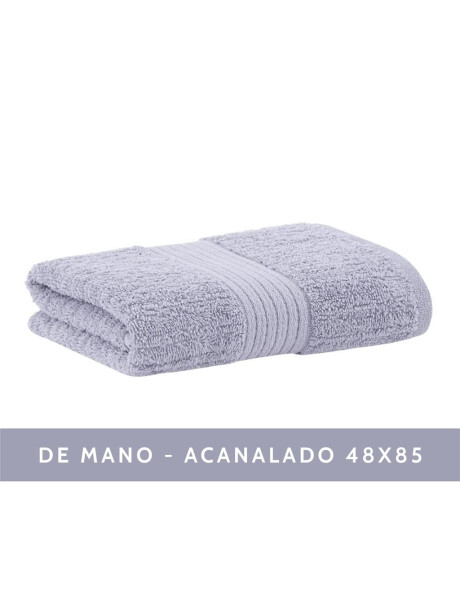 TOALLA ROSTRO ACANALADO BUDDEMEYER - 480 G/M2 - 1831 / GRIS - 48X85 TOALLA ROSTRO ACANALADO BUDDEMEYER - 480 G/M2 - 1831 / GRIS - 48X85