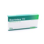 DAVINTEX 90 MG. CJ X 10 COMP. REC. única