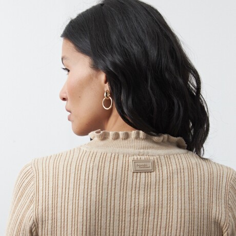 POLERA BETANIA Beige Melange