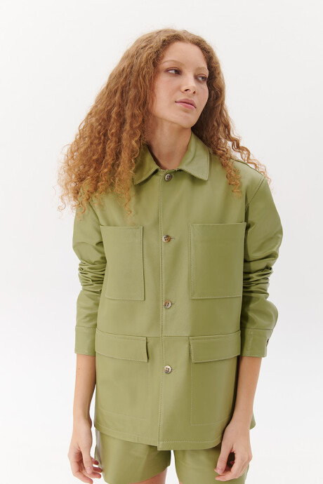 SOBRECAMISA INDIA VERDE