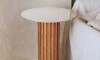 Mesa Lateral - 64cm - Linea Manhattan Beige