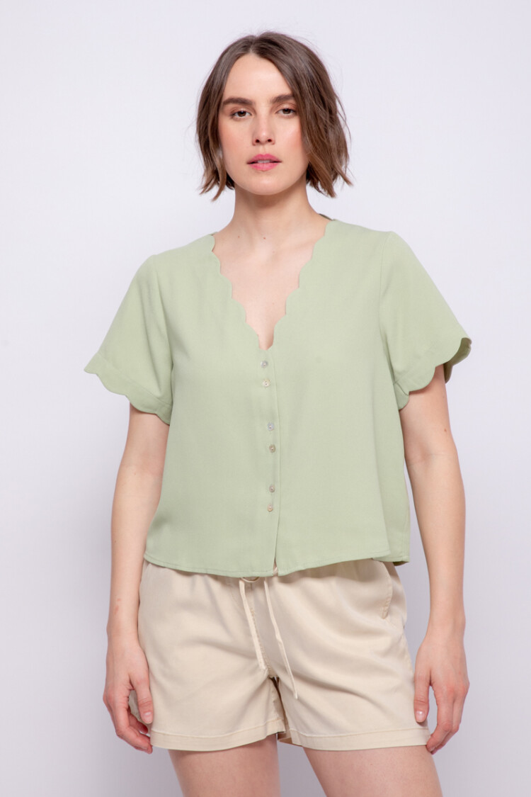 CAMISA KWAN Verde Monte