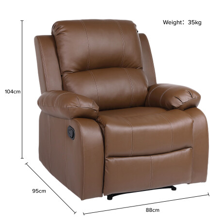 Sillon reclinable 1 cuerpo Sillon reclinable 1 cuerpo