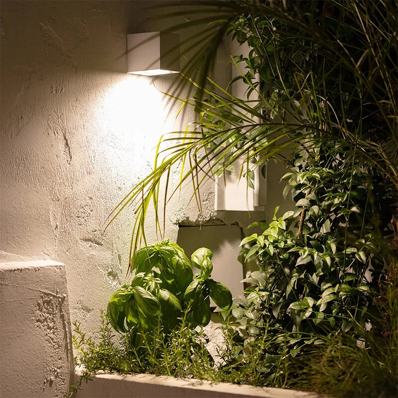 ADAP21 Lámpara de Pared Unidireccional Minimal Pequeño Gris