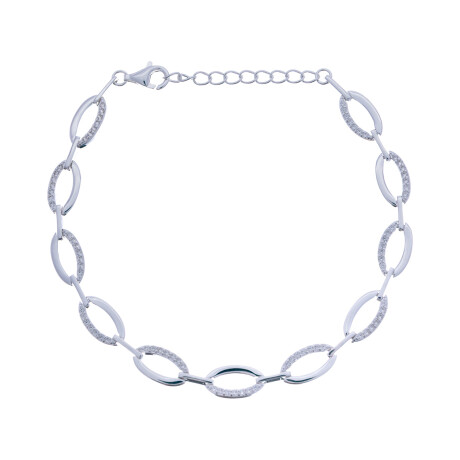 Pulsera de plata 925 con circonias Pulsera de plata 925 con circonias