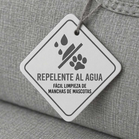 Butaca 1 Cuerpo Tela Repelente al Agua Living Barrel Gris