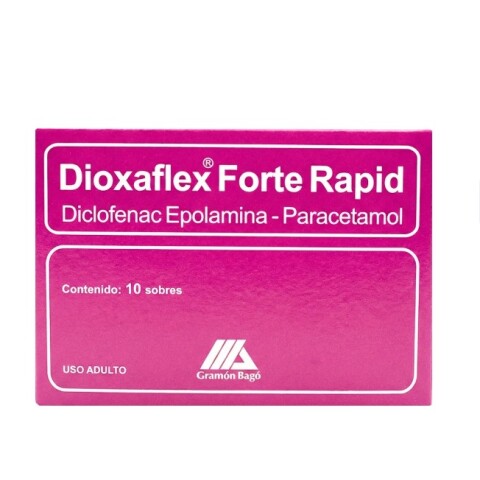 Dioxaflex Rapid Forte x10 sobres