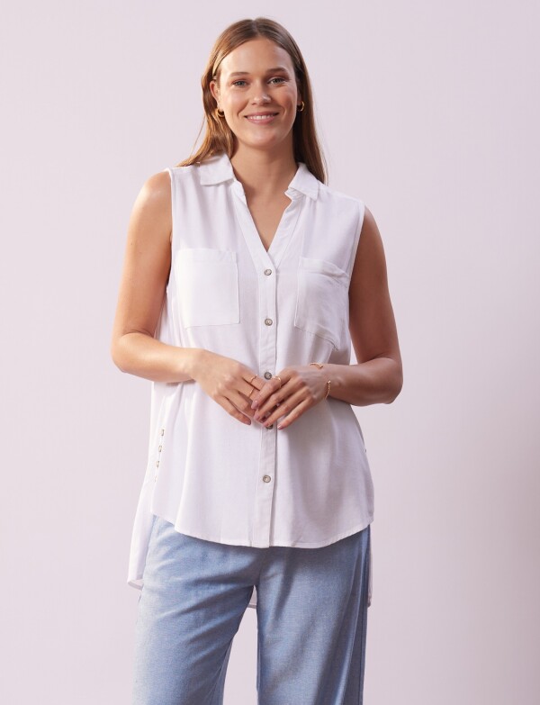 Blusa Lino CRUDO