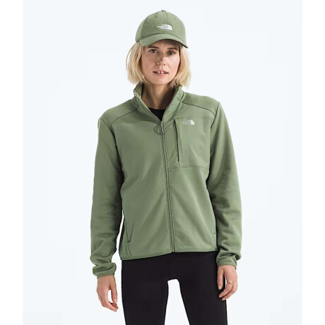 Campera polar con cierre Bark Mist