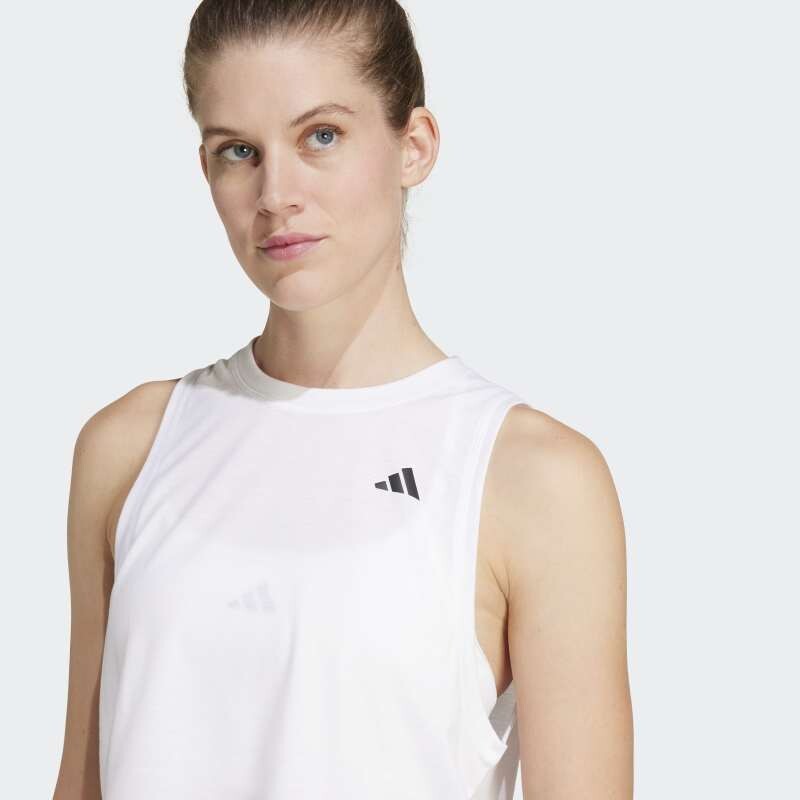 Musculosa Adidas Essentials Boxy Blanco