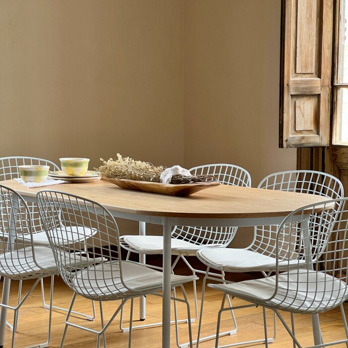 Mesa de comedor Urban Natural Blanco Mesa de comedor Urban Natural Blanco
