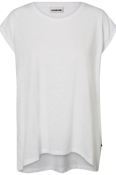 Camiseta Mathilde Básica Oversize Bright White