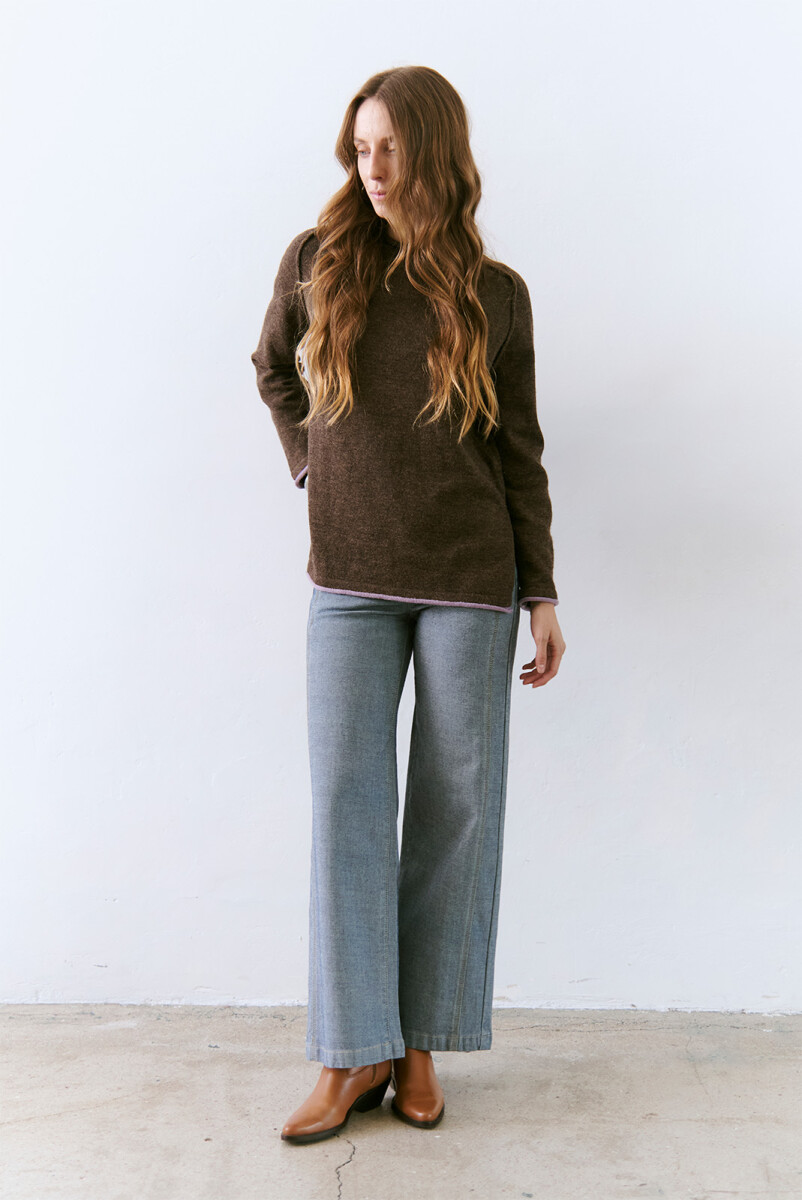 BUZO SUR - CHOCOLATE 