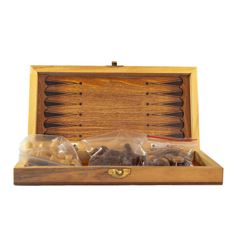 OUTLET Ajedrez De Madera 24x12cm Outlet Ajedrez De Madera 24x12cm