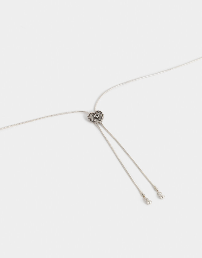 Collares Cortos Bañada en Plata Collar Corto Bañado En Plata - Plateado