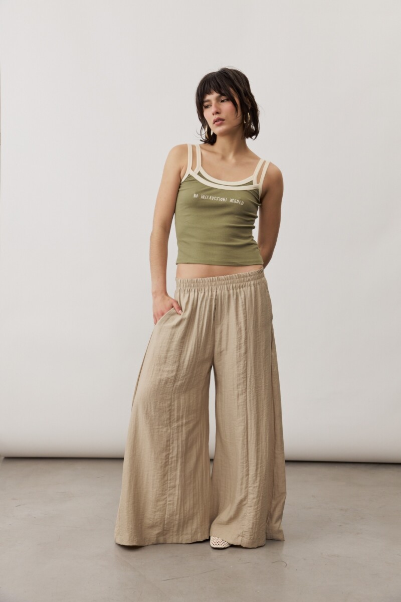 Pantalon Argila - BEIGE 