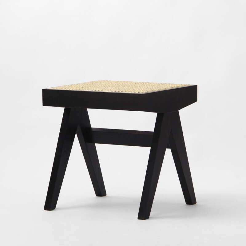 BANM.45 Banco De Madera 50x40x45 Cm Presley - Negro