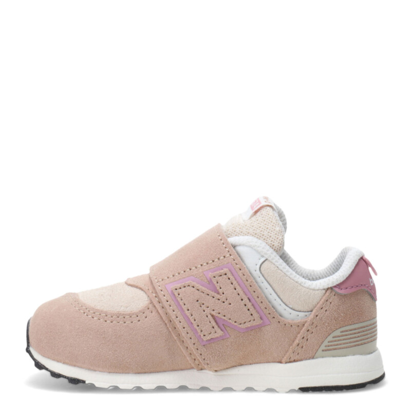 Championes de Niños New Balance Camel - Beige - Rosado