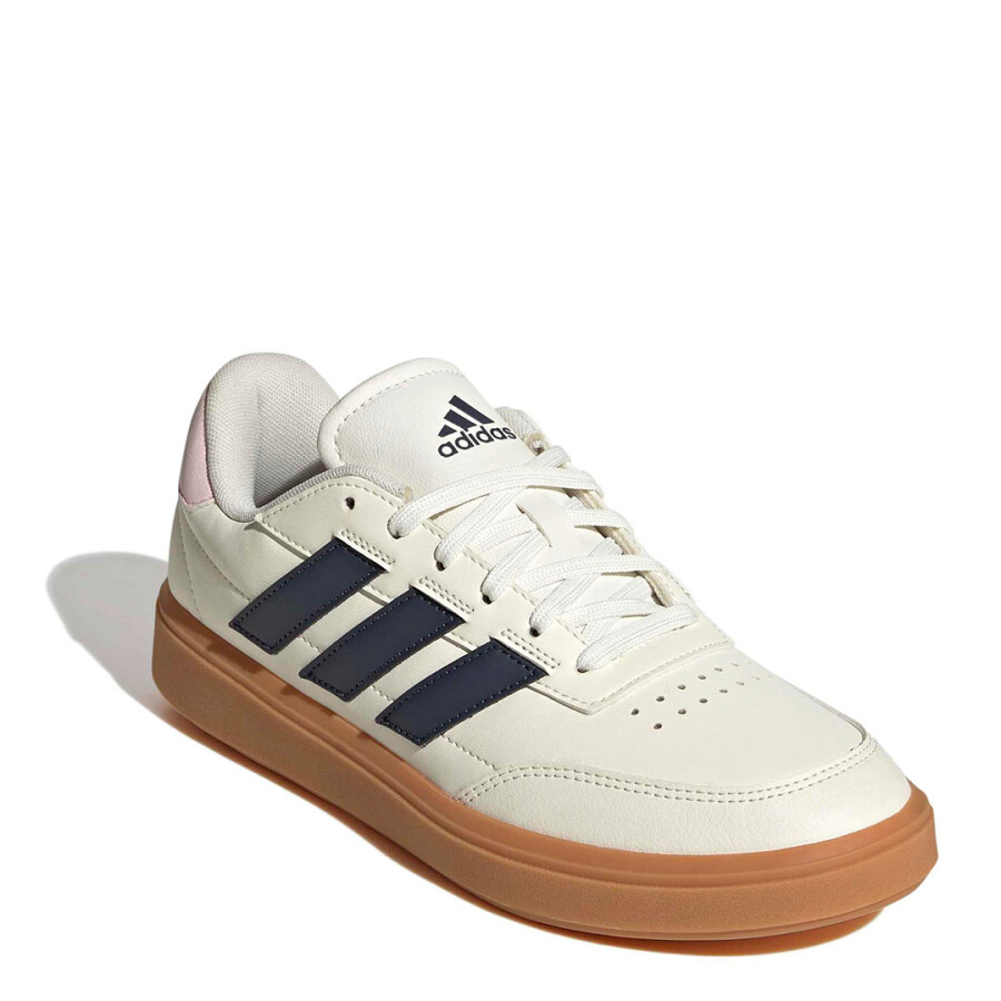 Championes de Mujer Adidas Courtblock Blanco - Azul