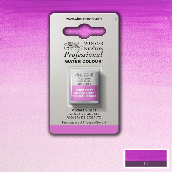 Acuarela profesiona Half Pan - Winsor & Newton Tonos Violeta